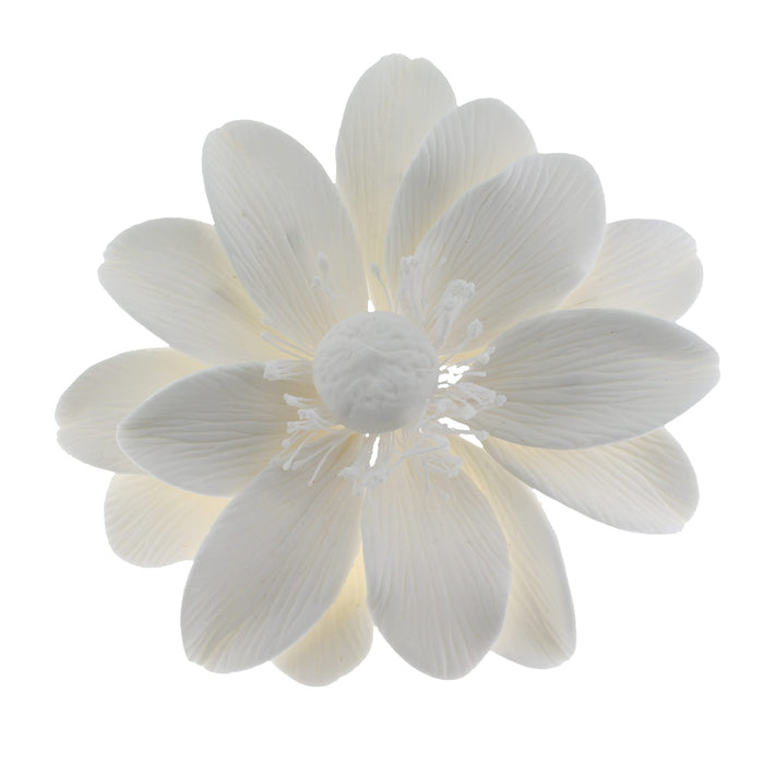 Global Sugar Art Sugar All White Anemone by Chef Alan Tetreault, 3 Count