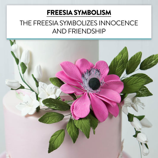 White Freesia Filler Spray, 3 Count