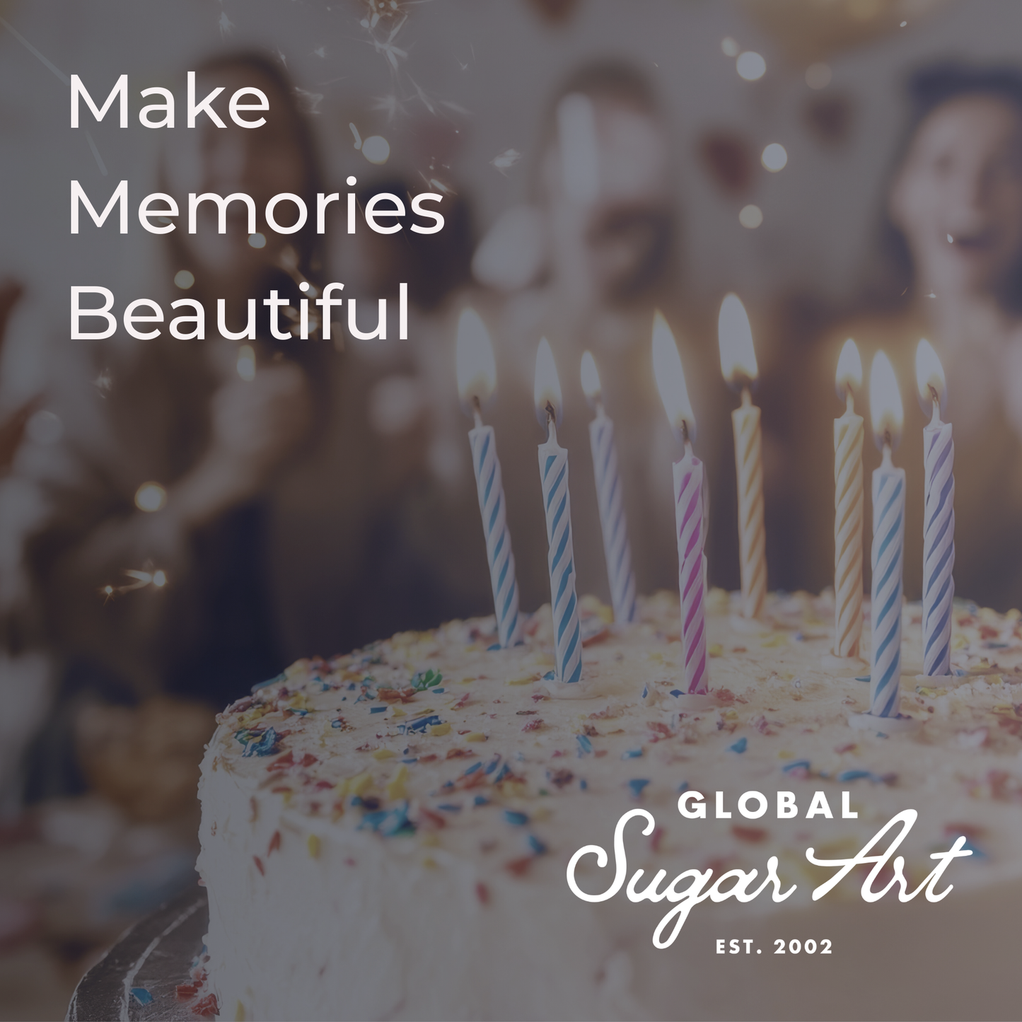 Mini White Blossoms with Pearl Stamens