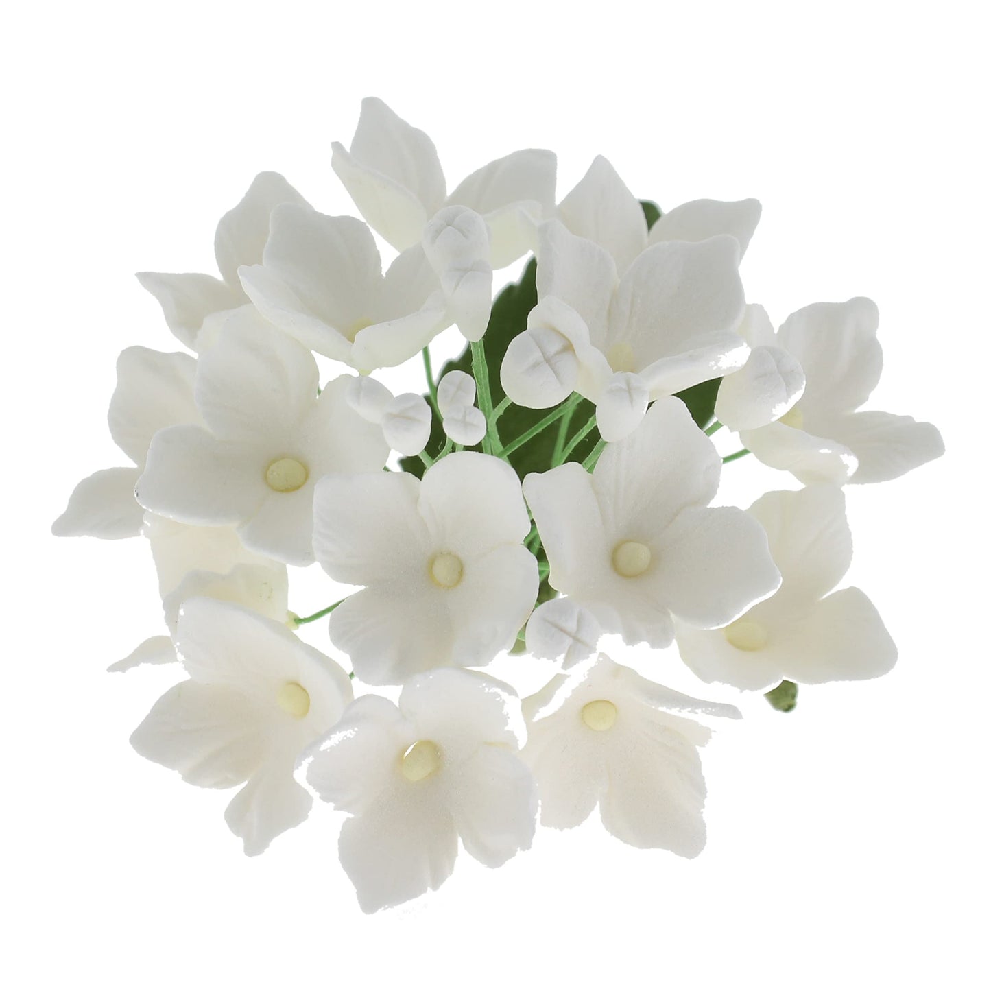 White Hydrangea Blossom Spray, 4 Count