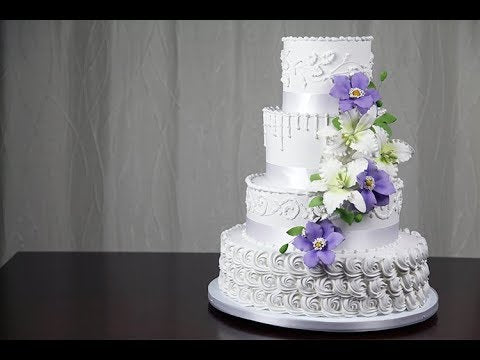 How to Make a Buttercream Wedding Cake Part 2 | Step-by-Step