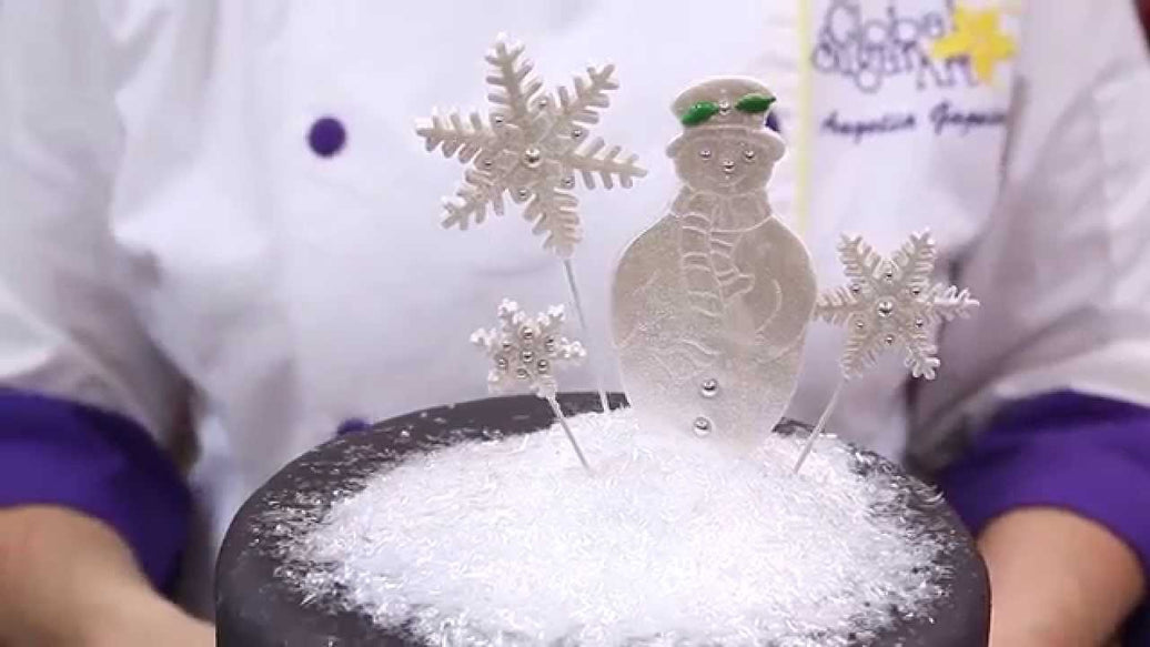 snowman-chalkboard-cake