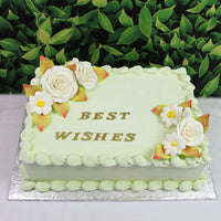 Rose and Blossom Set, Sugar Flowers for Cakes, by Global Sugar Art, White Roses and Blossoms