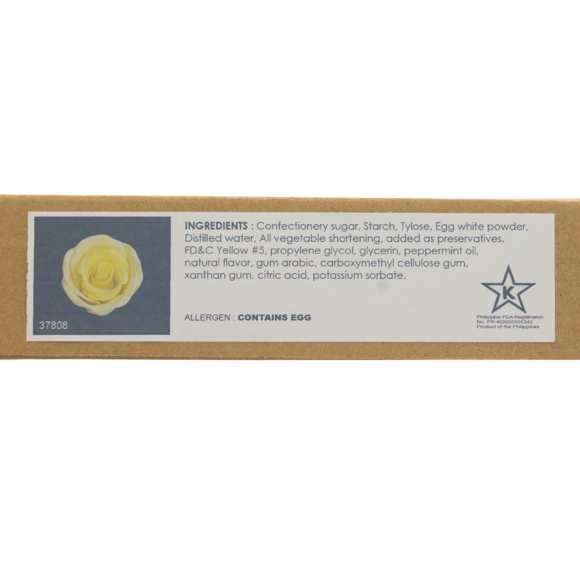 Premium Roses for Decorating Cakes and Cupcakes, by Global Sugar Art, Medium, Lavender Pink Yellow Peach