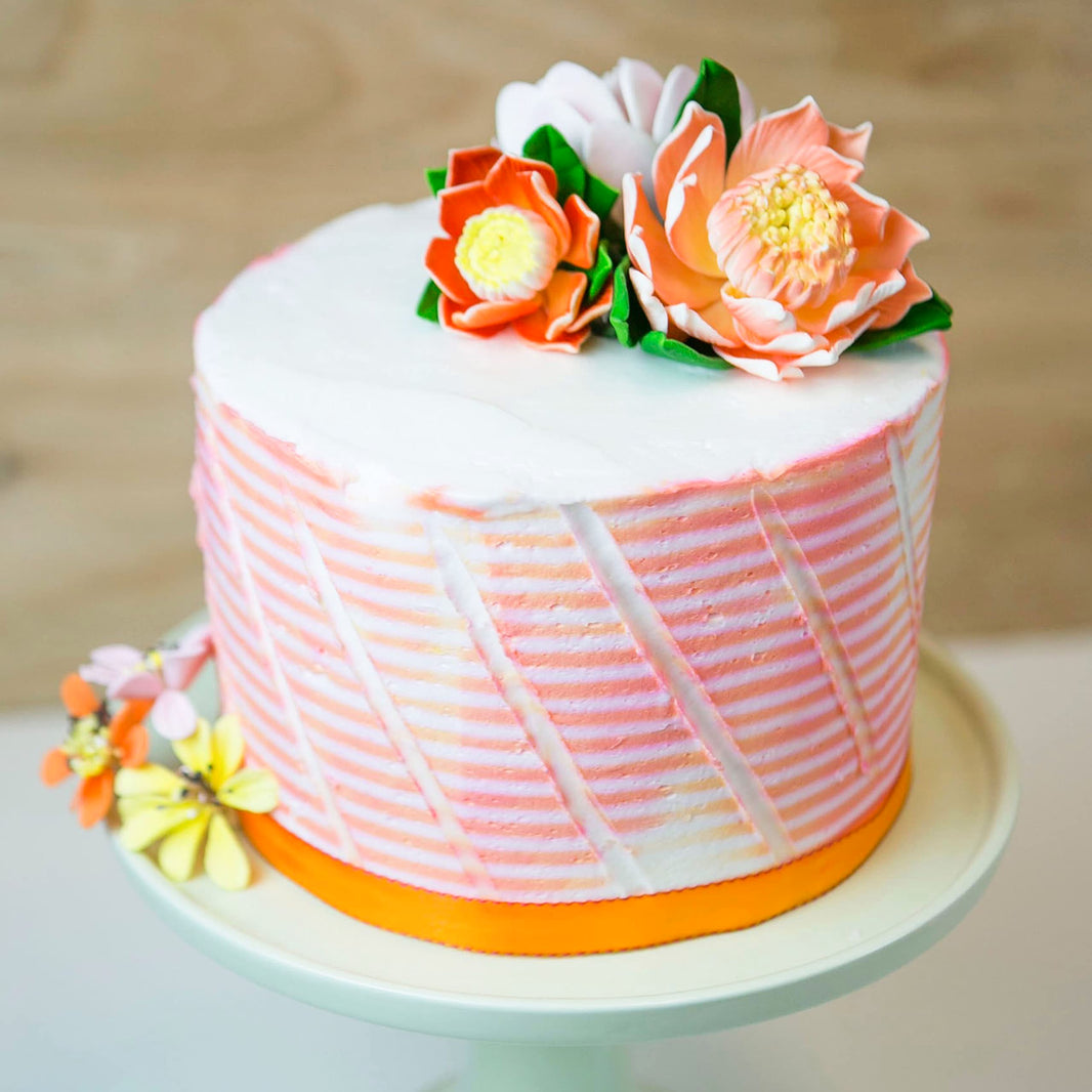 Protea Sugar Cake Flowers by Global Sugar Art, Assortment, 3 Count