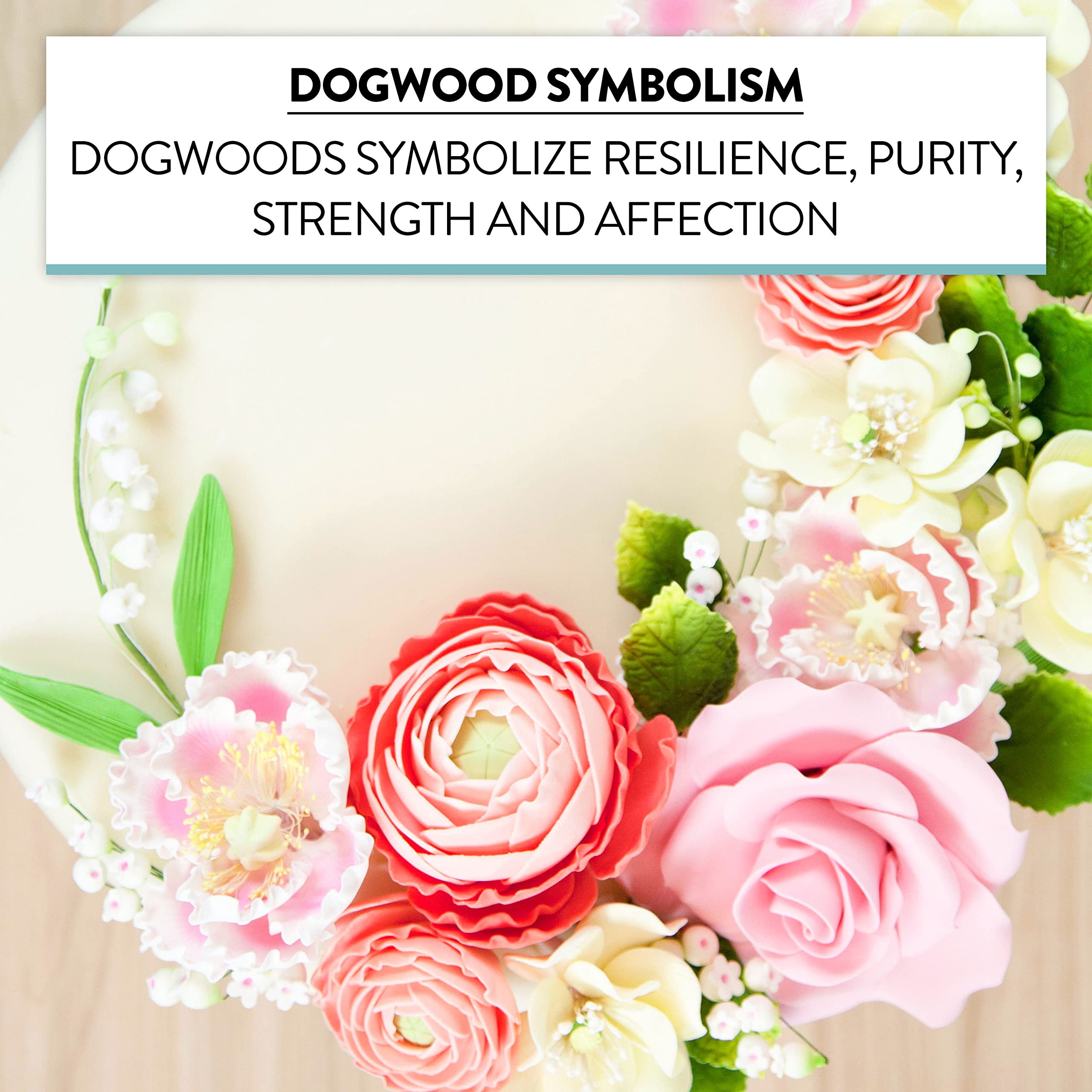 Wild Roses, Dogwood Rose Sugar Cake Flowers, by Global Sugar Art, Yellow