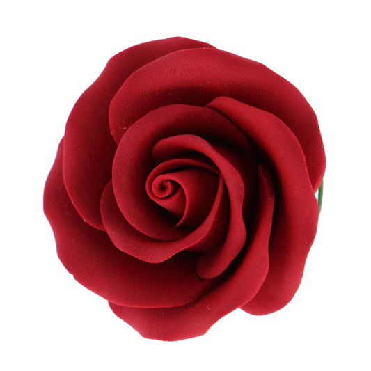 Red Tea Rose, Medium (2-inch)