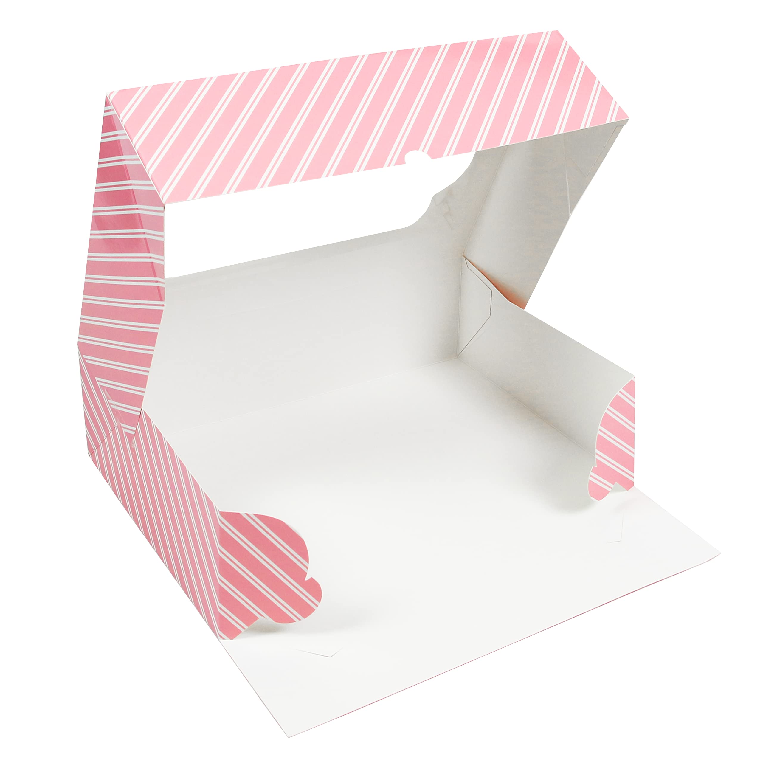 Global Sugar Art Auto-Popup 1/8 Sheet Box with Window, 10 x 7 x 4 Inches