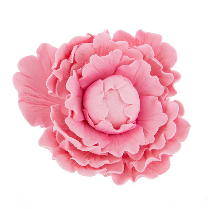 Premium Peony Sugar Flower by Global Sugar Art, Pink