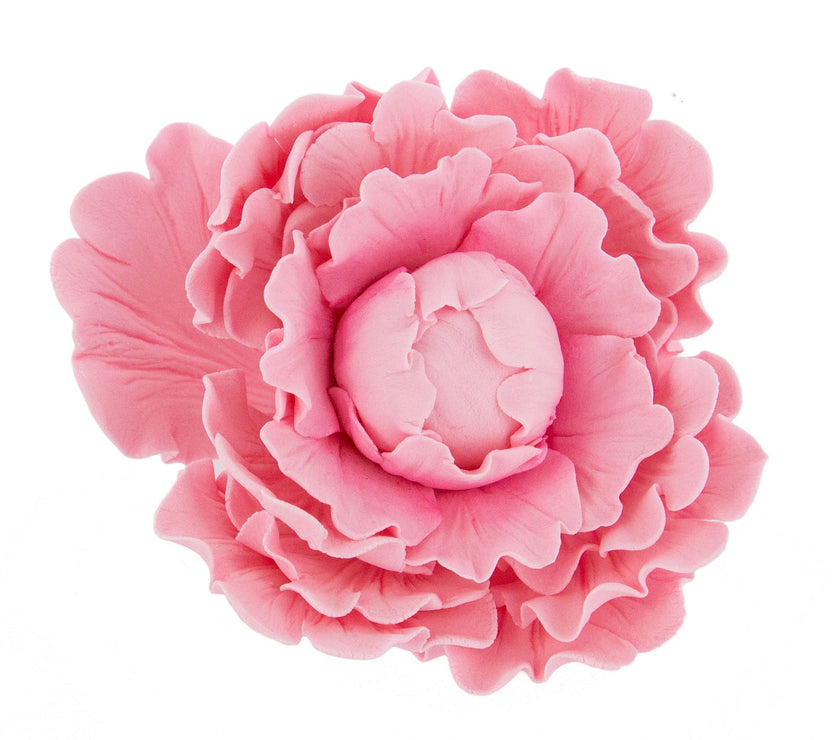 Premium Peony Sugar Flower by Global Sugar Art, Pink