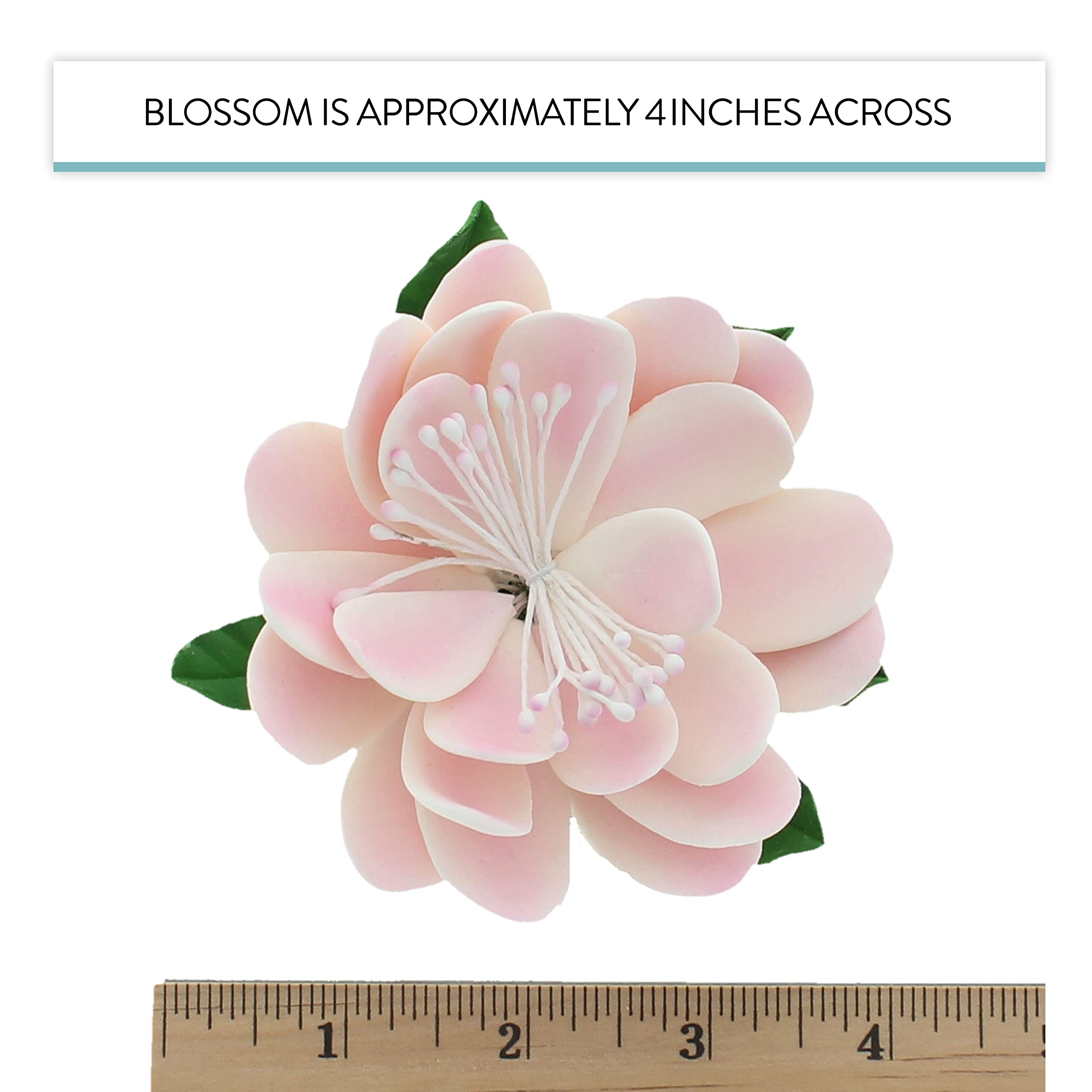 Protea Sugar Cake Flowers by Global Sugar Art, Medium Pink. 3 Count