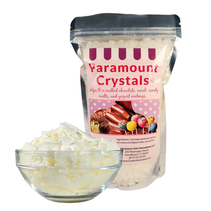 Paramount Crystals – Candy Coating & Chocolate Thinning Chips | Improves Texture, Smooth Melts, Flavorless & Easy to Use for Baking, Candy Making & Dipping