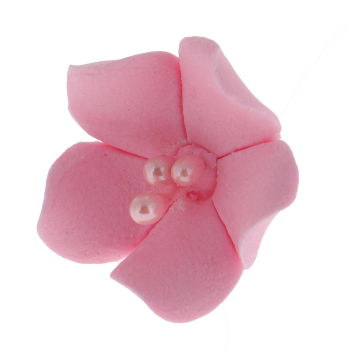 Global Sugar Art Blossom Sugar Cake Flowers with Pearl Stamens, Pink, by Chef Alan Tetreault