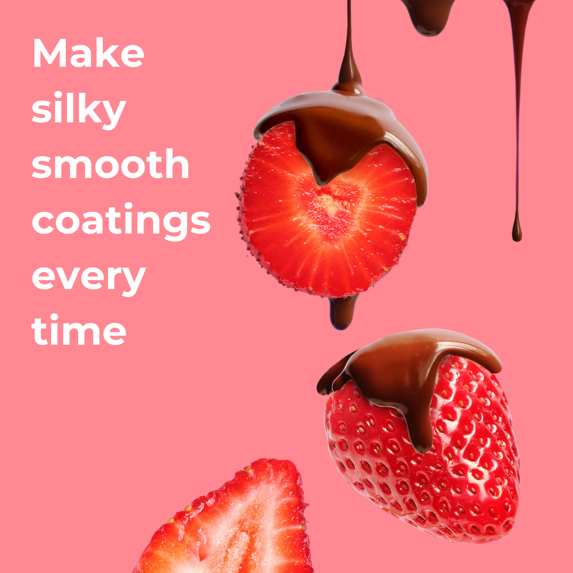 Paramount Crystals – Candy Coating & Chocolate Thinning Chips | Improves Texture, Smooth Melts, Flavorless & Easy to Use for Baking, Candy Making & Dipping