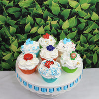 Under the Sea Royal Icing Decorations for Birthday Cakes, Cupcakes and Cookies, by Global Sugar Art