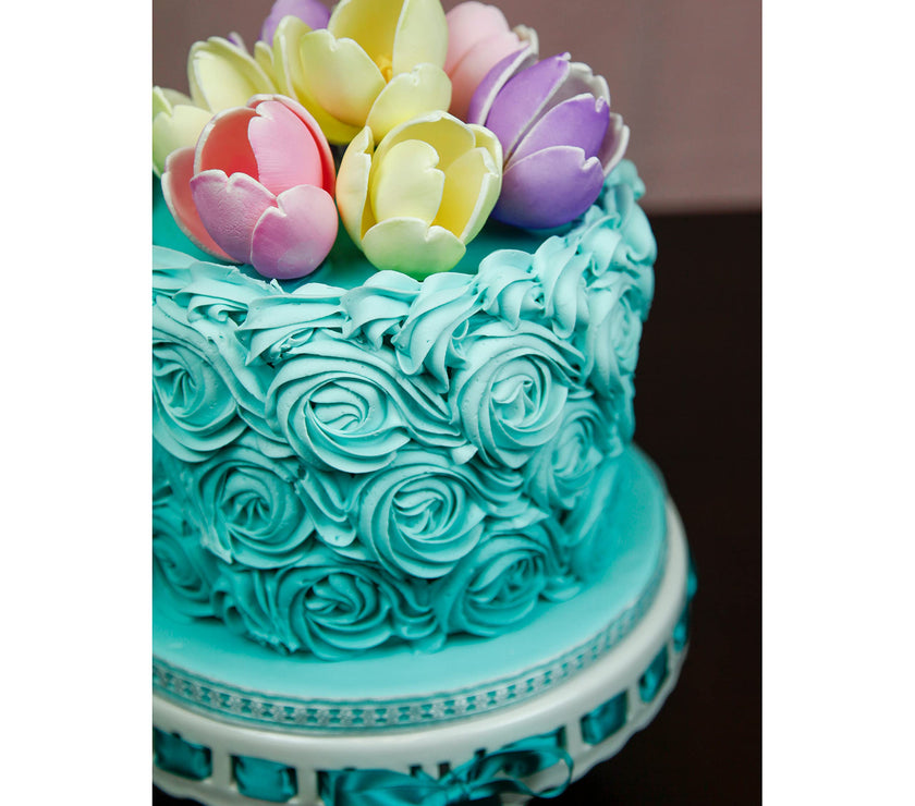 Tulip Sugar Flower Cake Decorations, by Global Sugar Art