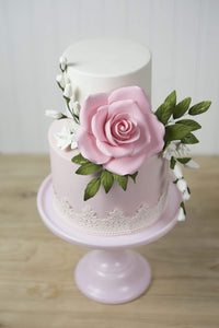 Freesia Sugar Cake Flower Filler Spray, by Global Sugar Art, White, 3 Count