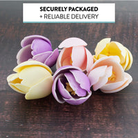 Tulip Sugar Flower Cake Decorations, by Global Sugar Art