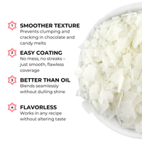 Paramount Crystals – Candy Coating & Chocolate Thinning Chips | Improves Texture, Smooth Melts, Flavorless & Easy to Use for Baking, Candy Making & Dipping