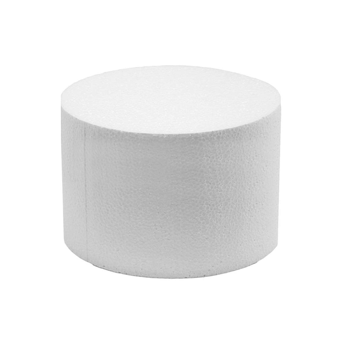 9 Inch Cake Round Cake Dummy – Styrofoam Fake Cake for Decorating, Display & Practice, by Global Sugar Art