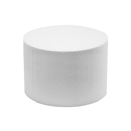 13 Inch Cake Round Cake Dummy – Styrofoam Fake Cake for Decorating, Display & Practice, by Global Sugar Art