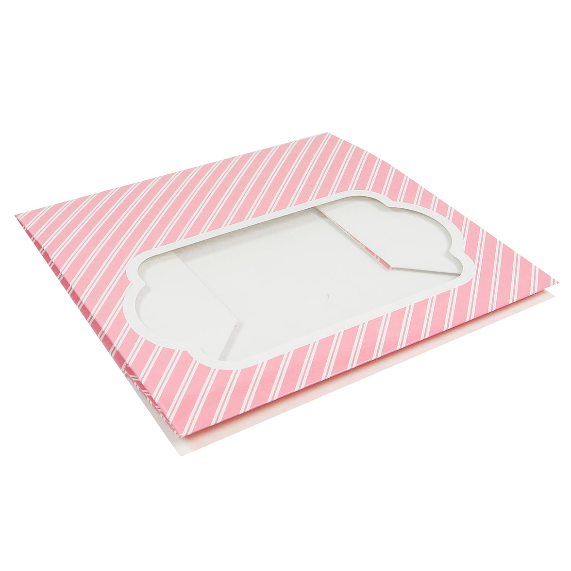 Global Sugar Art Auto-Popup 1/8 Sheet Box with Window, 10 x 7 x 4 Inches