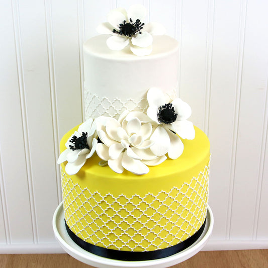 White Opalina Succulent, 3 Count