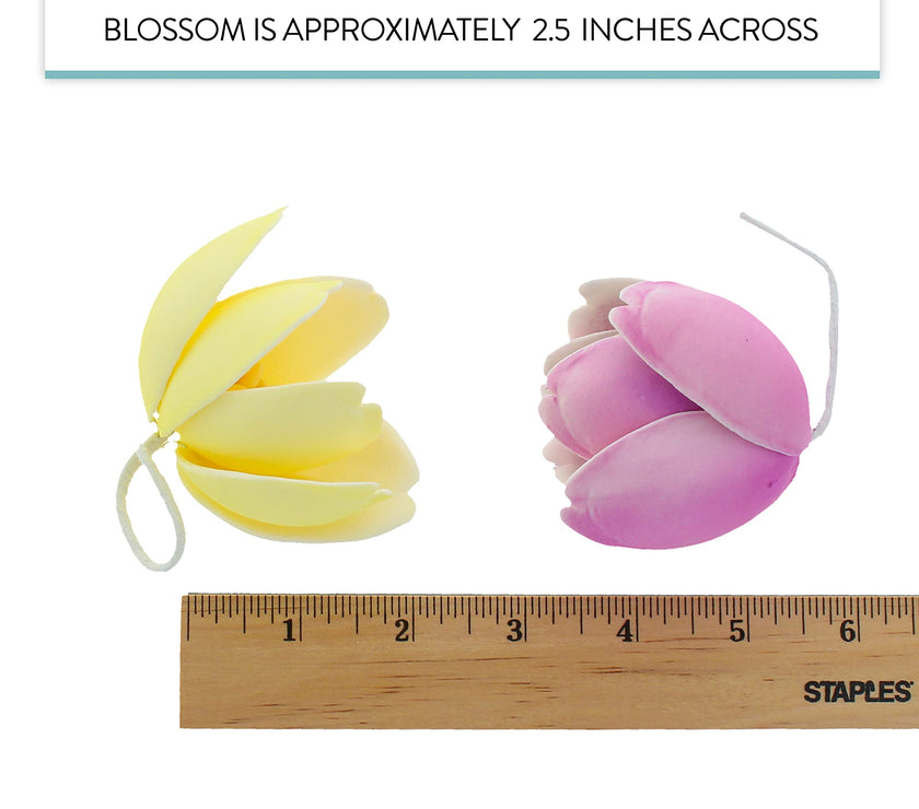Tulip Sugar Flower Cake Decorations, by Global Sugar Art