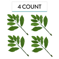 Alstroemeria Leaf  Spray  Cake Decoration by Chef Alan Tetreault, Global Sugar Art, 4 Count