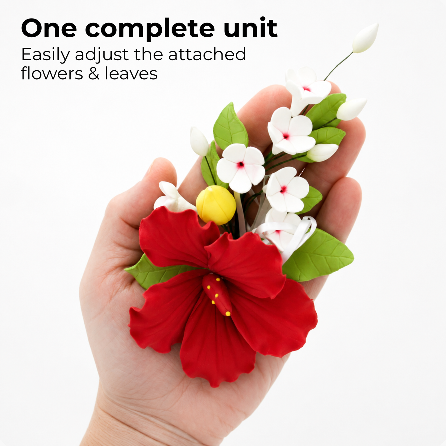 Red Hawaiian Hibiscus Spray