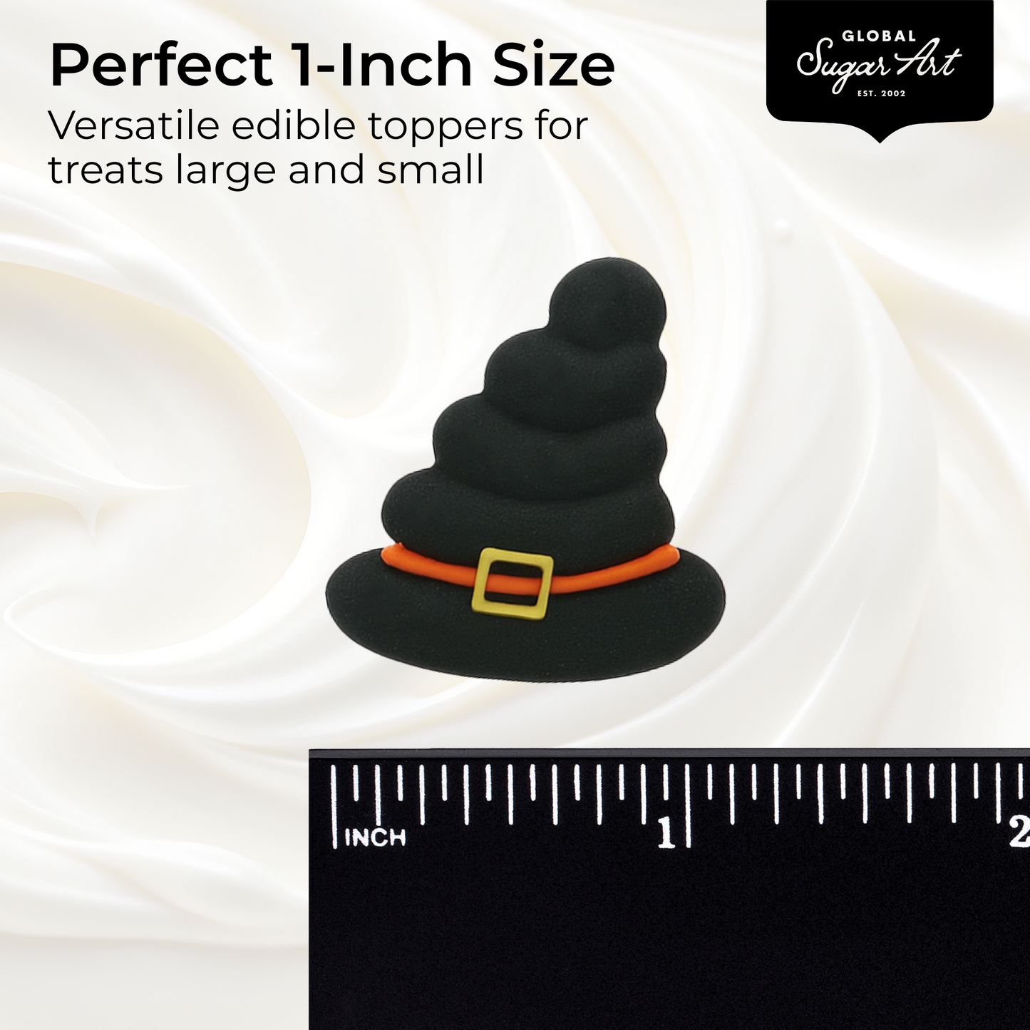 Halloween Cupcake Toppers, Witch/Cat Pack