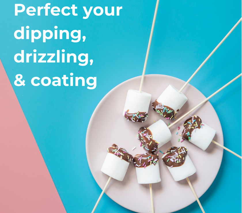 Paramount Crystals – Candy Coating & Chocolate Thinning Chips | Improves Texture, Smooth Melts, Flavorless & Easy to Use for Baking, Candy Making & Dipping