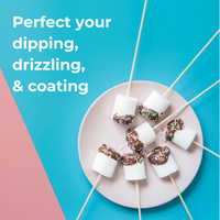 Paramount Crystals – Candy Coating & Chocolate Thinning Chips | Improves Texture, Smooth Melts, Flavorless & Easy to Use for Baking, Candy Making & Dipping