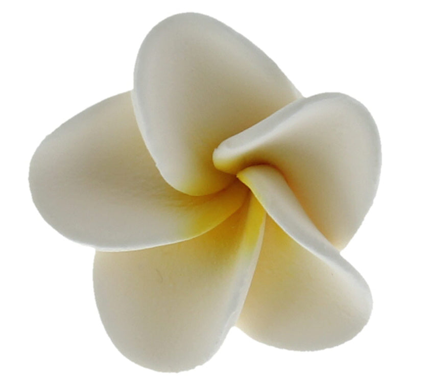 Global Sugar Art Tropical Frangipani Plumeria Sugar Cake Flowers, White 20 Count by Chef Alan Tetreault