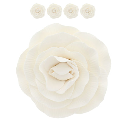 White Peony Rose, 4 Count