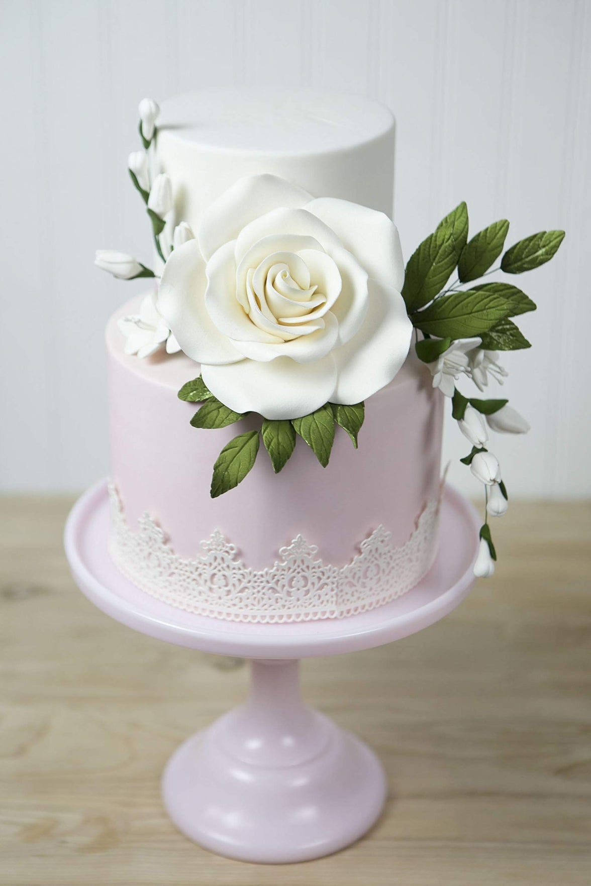 Freesia Sugar Cake Flower Filler Spray, by Global Sugar Art, White, 3 Count