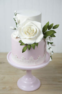 Freesia Sugar Cake Flower Filler Spray, by Global Sugar Art, White, 3 Count