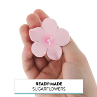 Fruit Blossoms & Leaves Gum Paste Cake Flowers 18 Count Sugar Flowers by Global Sugar Art