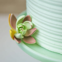 Global Sugar Art Succulent Lipstick Assortment Sugar Cake Flowers, 3 Count by Chef Alan Tetreault