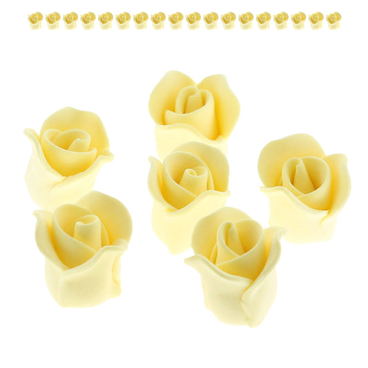 Tiny Yellow Rose Toppers, Extra Small