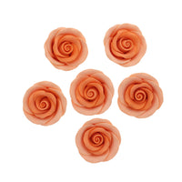 Premium Roses for Decorating Cakes and Cupcakes, by Global Sugar Art, Medium, Lavender Pink Yellow Peach
