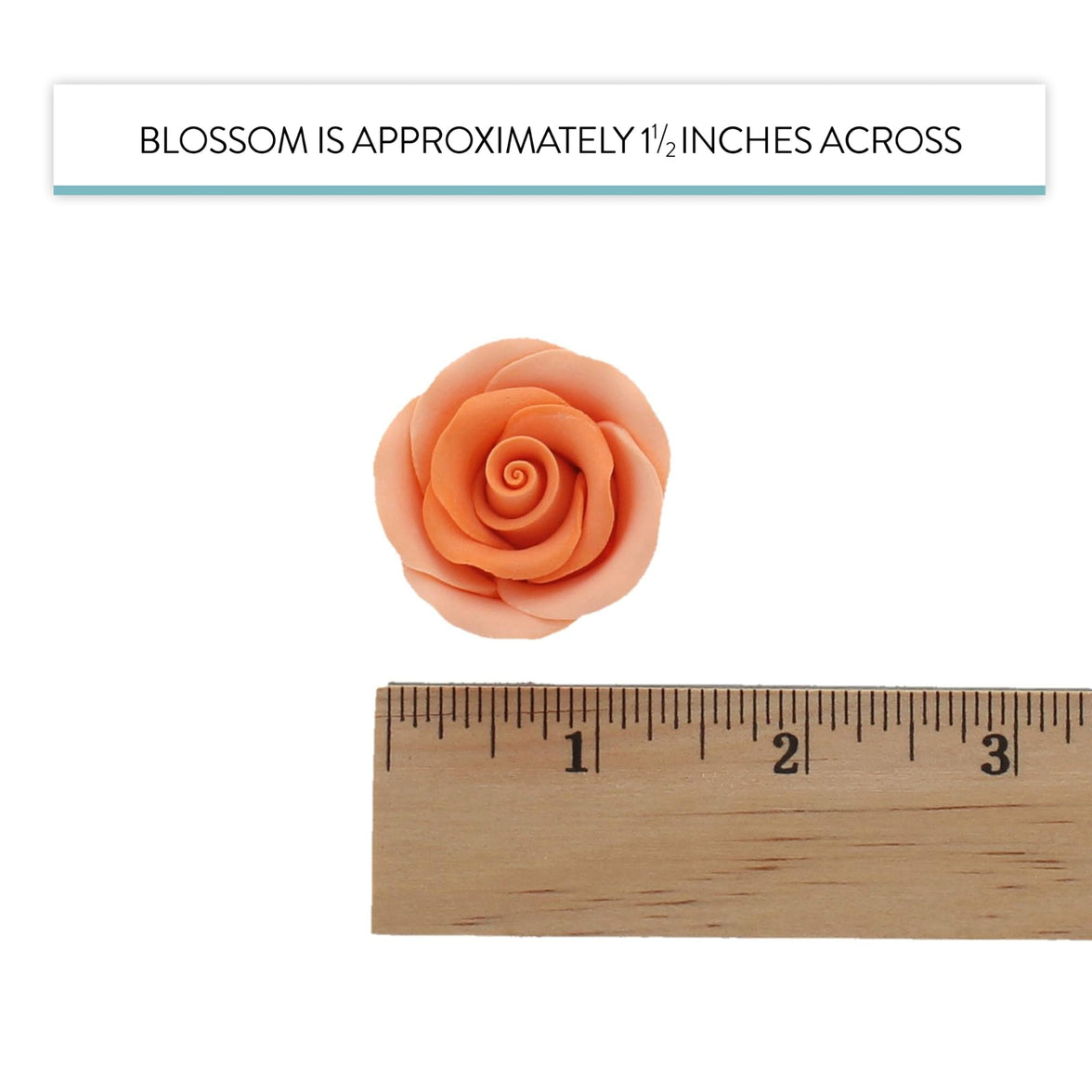 Premium Roses for Decorating Cakes and Cupcakes, by Global Sugar Art, Medium, Lavender Pink Yellow Peach