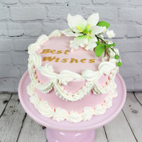 Sugar Lilies, Lily Flower Sprays, Cake Toppers by Global Sugar Art, White Casablanca Easter Lily Spray