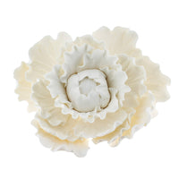 Premium Peony Sugar Flower by Global Sugar Art, White