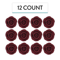 Premium Roses for Decorating Cakes and Cupcakes, by Global Sugar Art, Medium, Lavender Pink Yellow Peach