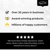 Christmas Cupcake Toppers, Edible Royal Icing Decorations, by Global Sugar Art (Wreath Poinsettia)