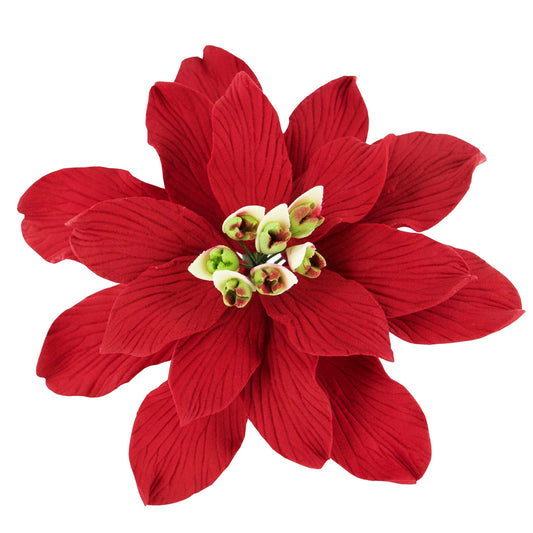 Christmas Poinsettia, Large, 3 Count