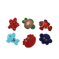 Under the Sea Royal Icing Decorations for Birthday Cakes, Cupcakes and Cookies, by Global Sugar Art