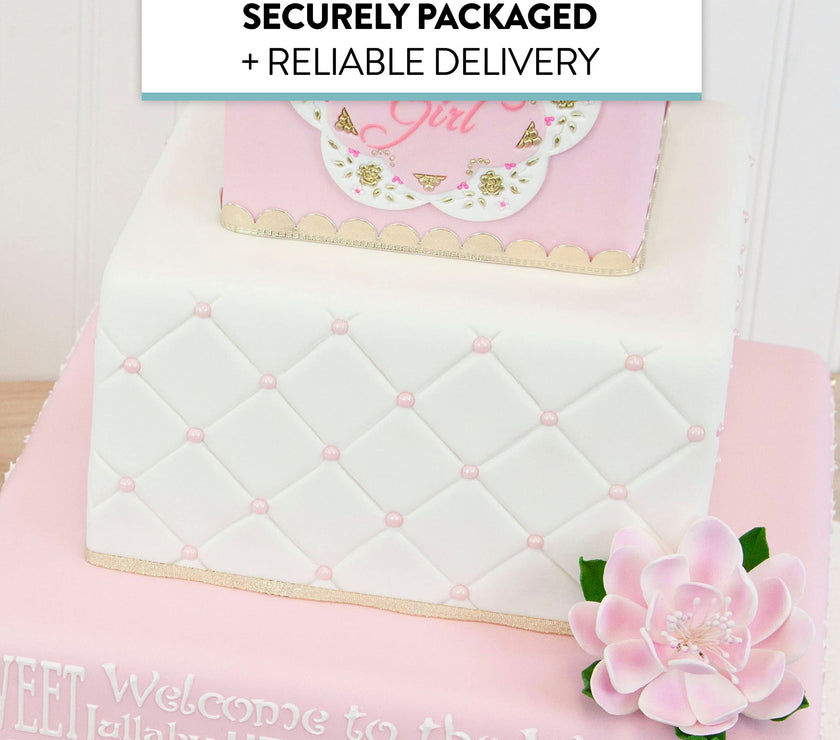 Protea Sugar Cake Flowers by Global Sugar Art, Medium Pink. 3 Count
