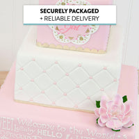 Protea Sugar Cake Flowers by Global Sugar Art, Medium Pink. 3 Count